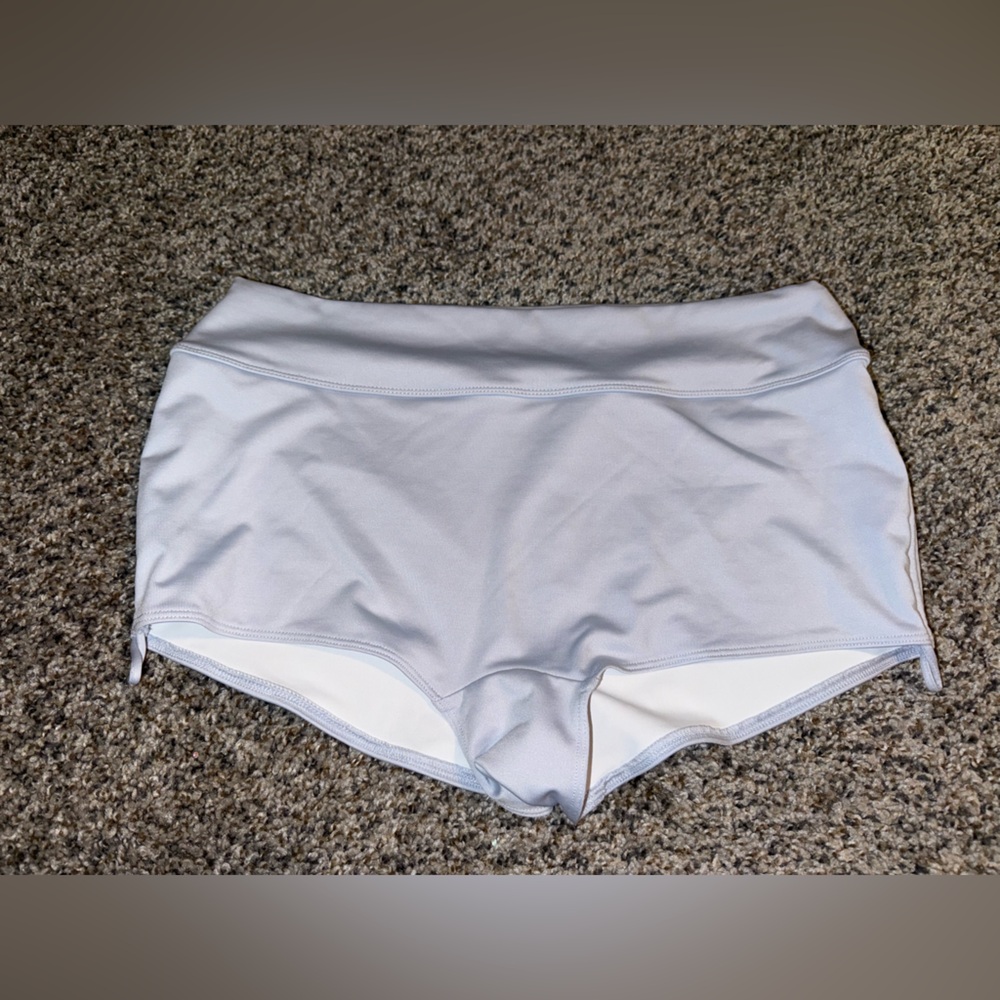 Baby Blue PINK Swim/Lounge Scrunch Shorts Size Large